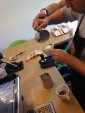 Pacificaffe Home Barista Tréning latte art segítség