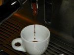 Puntin Caffe Super Bar kávéteszt kifolyás