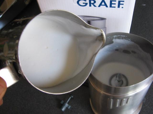 graef tejhabosító készülék bemutató tejhab