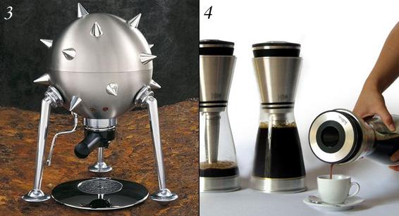 dizájn kávéfőzők