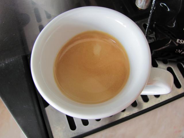 dock caffe espresso pod kávéteszt krém