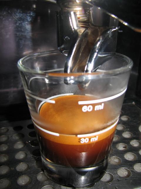 bendinelli armonioso kávé teszt shot
