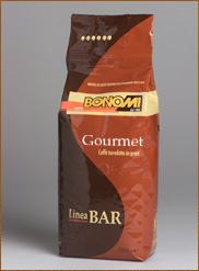 bonomi gourmet kávéteszt csomagolás