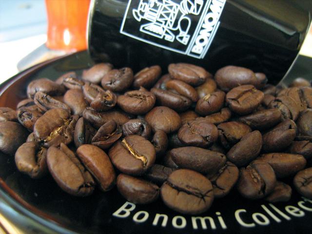 bonomi gourmet kávéteszt kávébabok