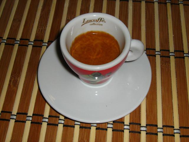 lucaffe classico szemeskávé teszt krém