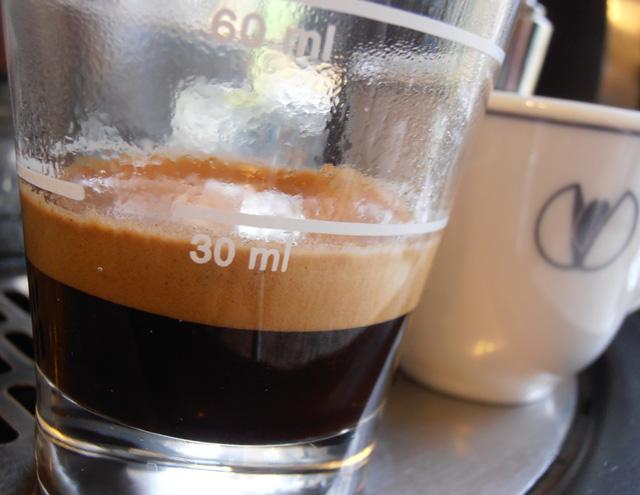 italcaffé excelso bar szemes kávé teszt shot