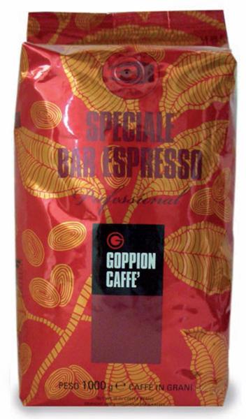 goppion speciale bar espresso szemeskávé teszt csomagolas