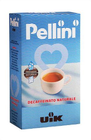 pellini decaffeinato szemes kávé teszt csomagolás