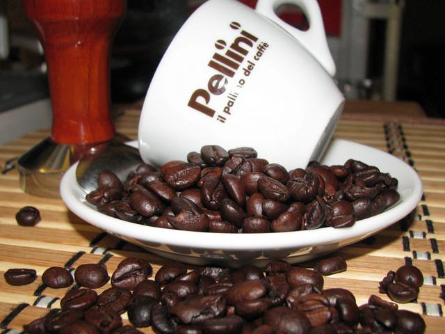 pellini decaffeinato szemes kávé teszt kávébabok