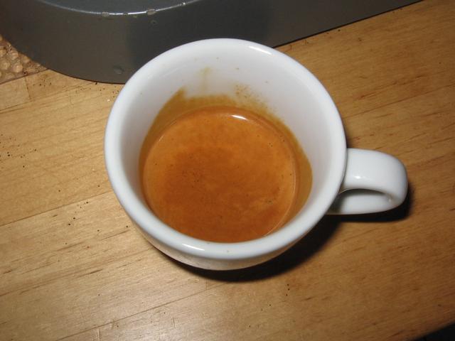 pellini decaffeinato szemes kávé teszt krém