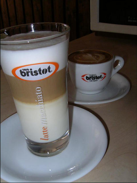 bristot espresso latte