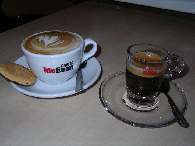 molinari espresso kávé kapucsínó