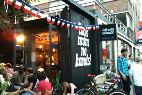 kerékpáros kávéház london