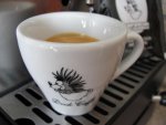 dock caffe espresso pod kávéteszt csésze