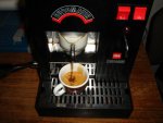 lucaffe messico kávé pod kávépárna csapolás