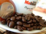 molinari cinque stelle oro szemeskávé teszt kávébabok