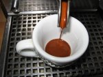 scoperto arabica szemes kávé teszt kifolyás