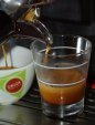 kapucziner bomba szemes kávé teszt shot