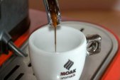 moak aromatik szemes kávé teszt csapolás