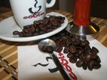 Covim Gold Arabica kávé teszt kávébabok