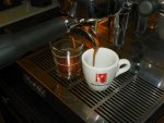 HTS Premium Vending Espresso csapolás