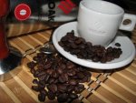 Moak Arabica szemeskávé teszt kávébabok