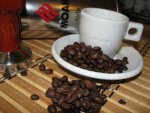 Moak Forte szemeskávé teszt  kávébabok