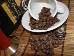 Kapucziner Tanzánia Kilimanjaro szemeskávé teszt kávébabok