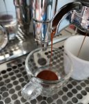 Kapucziner Mexico Finca El Olmo kávéteszt csapolás