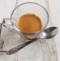 Cracker Jack Colombia szemes kávé teszt csésze