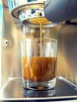 Extra coffee Vintage Italian Espresso szemskávé teszt nyitott szűrős csapolás
