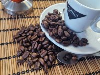 Cellini Gran Crema szemeskávé teszt kávébabok